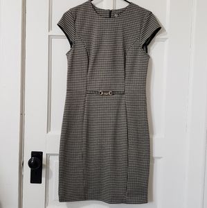 H&M Houndstooth Sheath Dress
